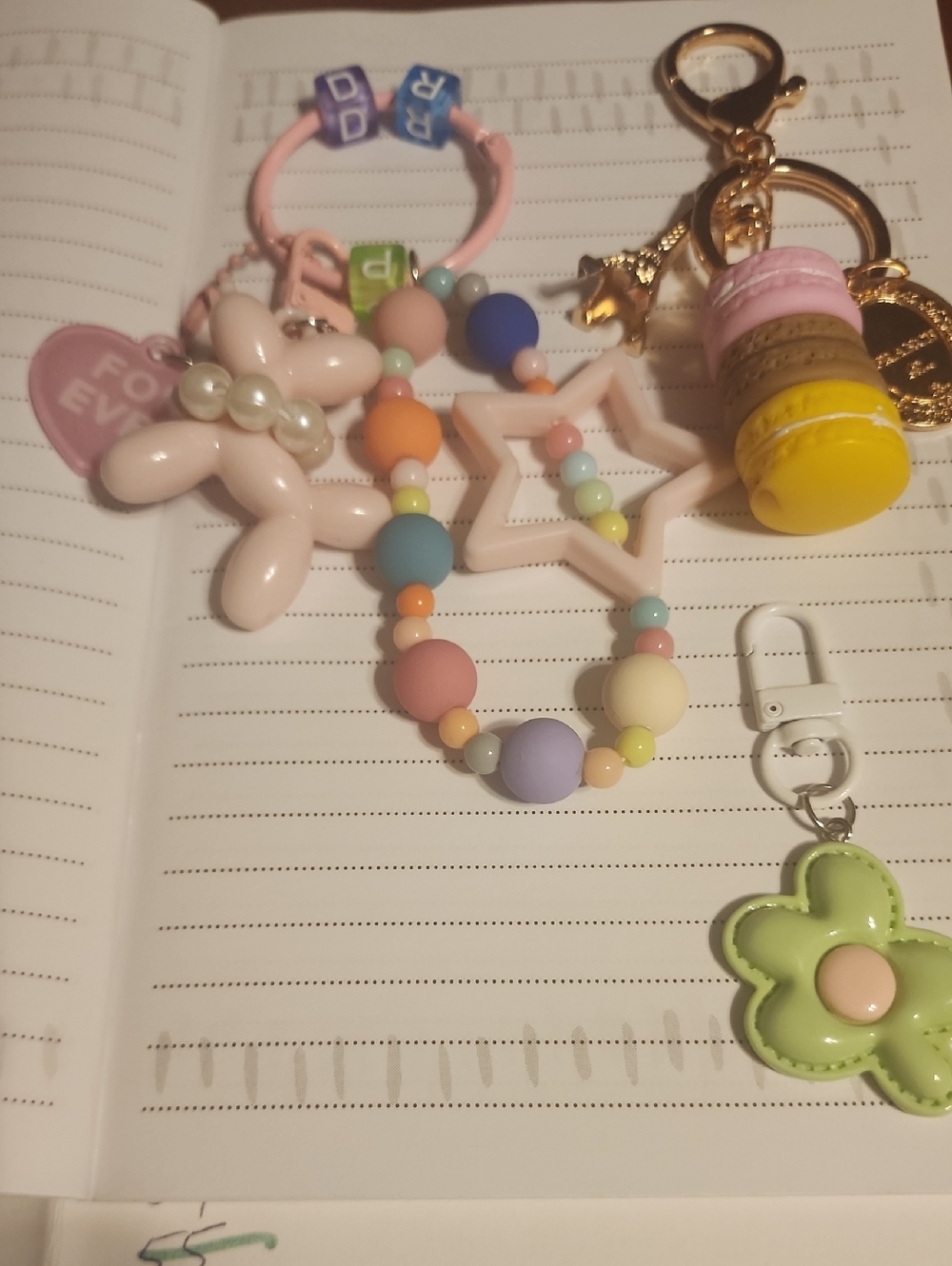 Keychain/Bagcharm Bundle 3 Pieces
